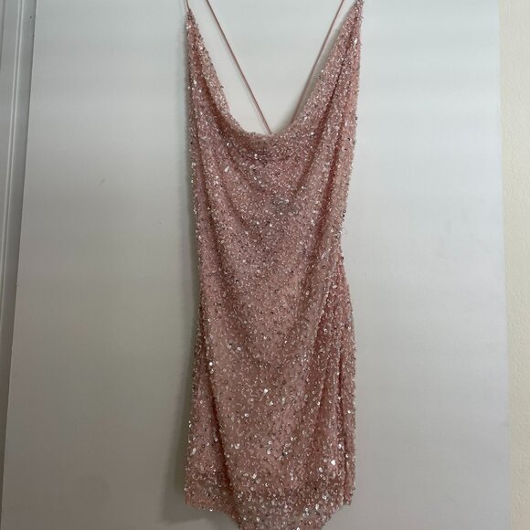Retrofête Mich Sequin Dress Size 2 - Picture 3 of 4